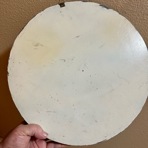 Vintage Original Painted Artwork on Wood - Boho Mandala Eclectic Tribal Folk Art - Picture 3 of 4